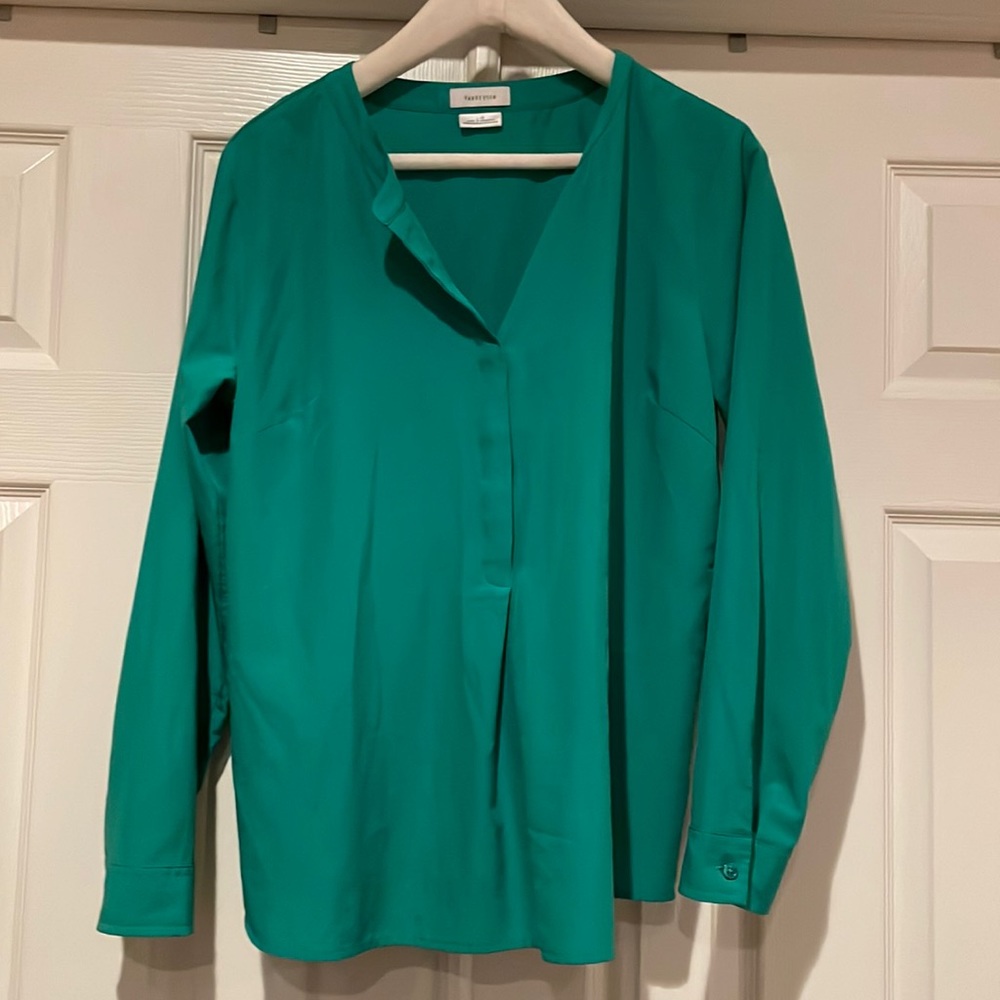 Van Heusen Kelly Green Blouse